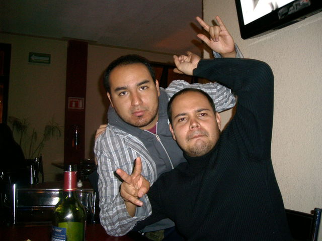 Nacho y yo.
Querétaro 2009.